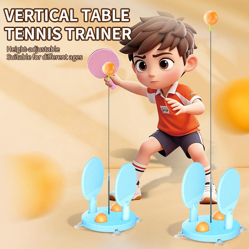 Table Tennis For Kids - Tafeltennis oefenapparaat Vast zelfspelend ping-pong trainingsapparaat