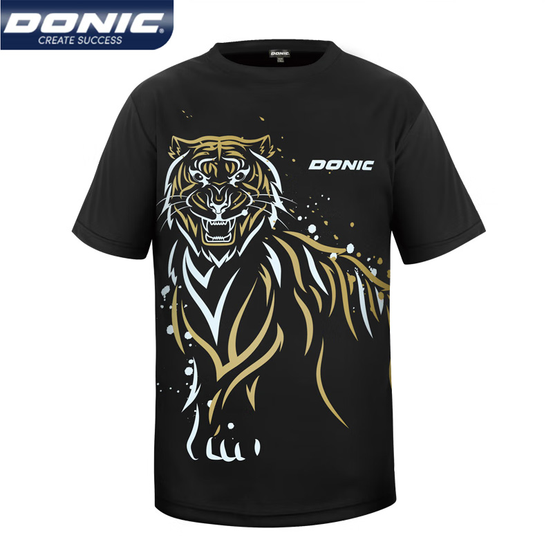 Table Tennis Logo - Donic 83237 Tafeltennis Jersey Mannen Vrouwen