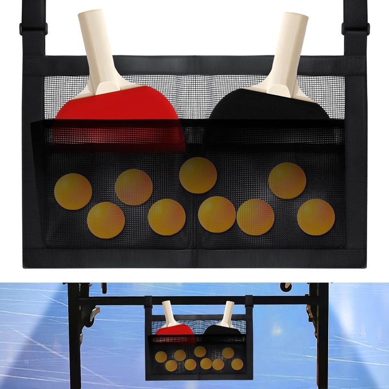 Table Tennis Net - Opbergtas voor tafeltennissportartikelen, ophangbare opbergtas voor