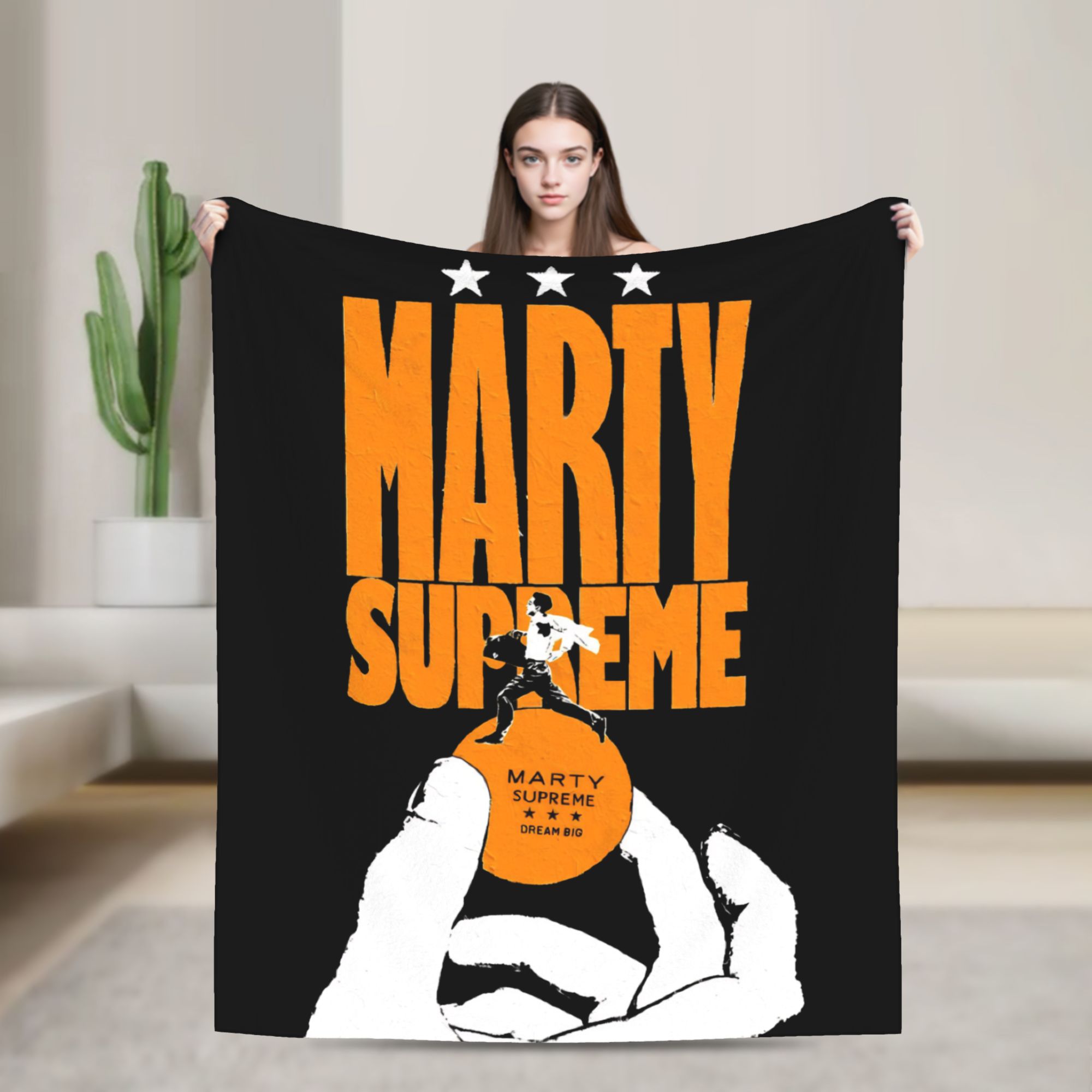 Table Tennis Marty Supreme - Marty Supreme Flanellen deken Tafeltennisdekens voor
