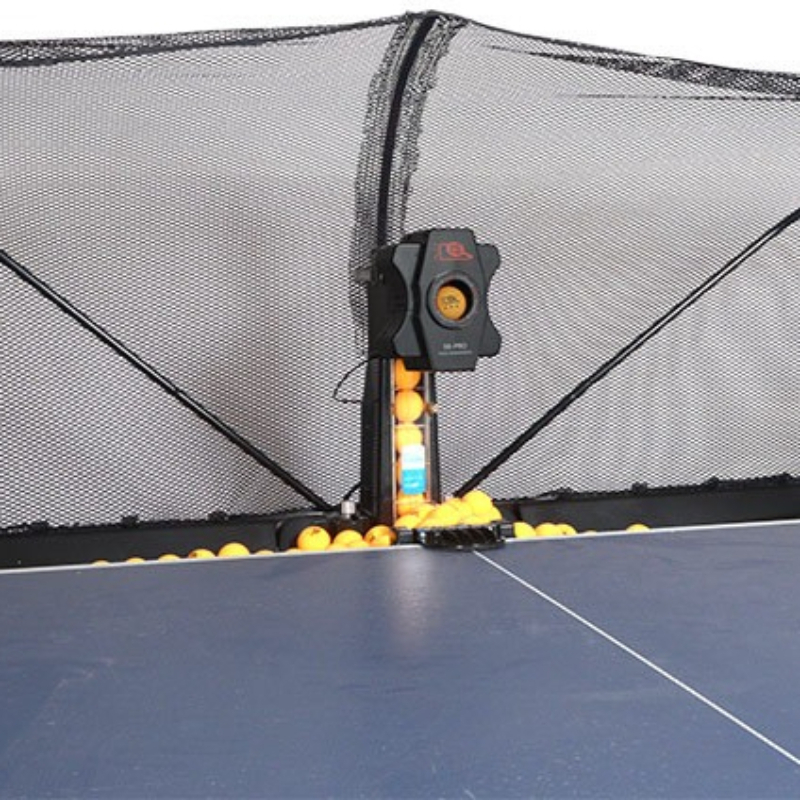 Table Tennis Gun - Verstelbare tafeltennis serveermachine Grote capaciteit pingpong-werpmachine