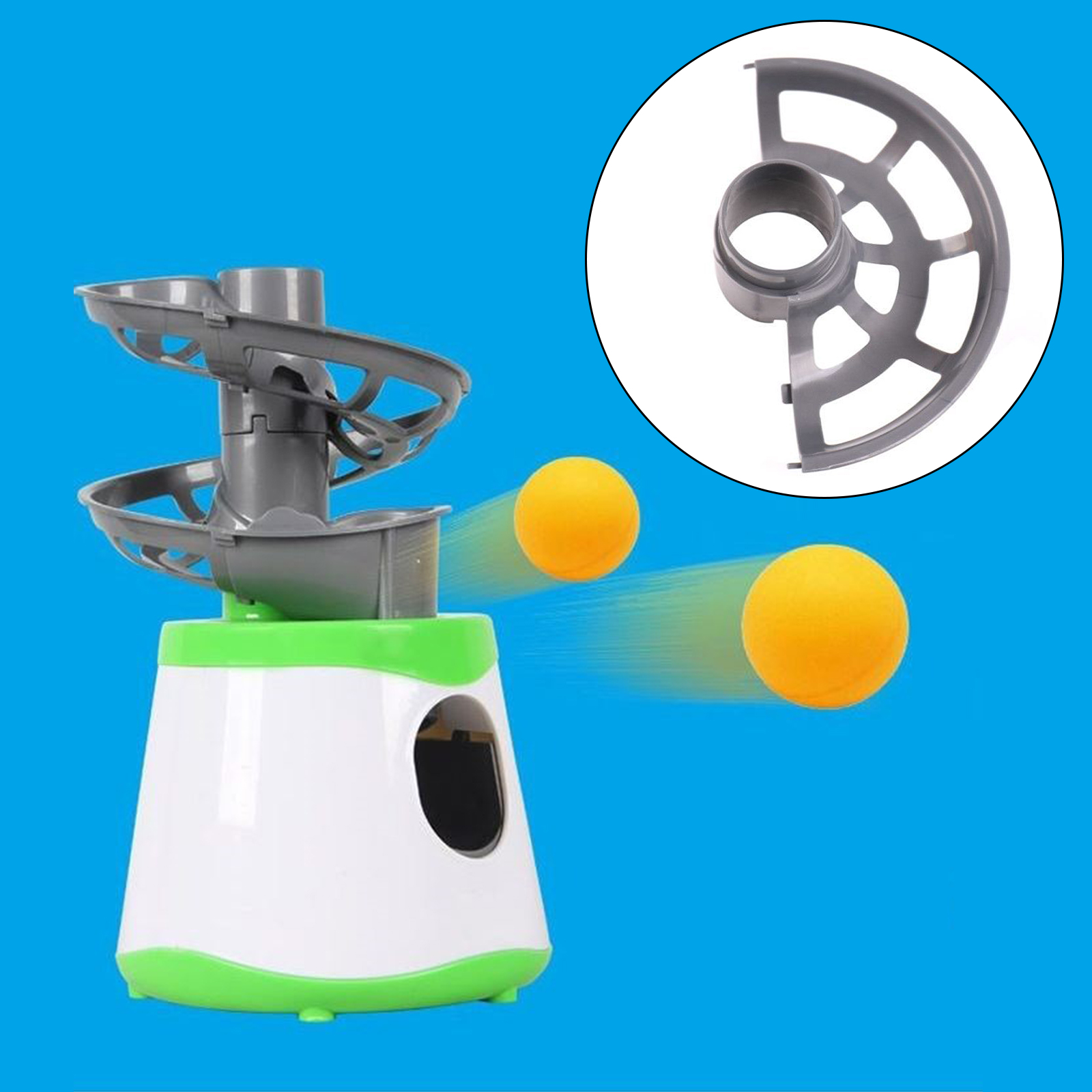 Draagbare Tafel Tennisbal Werp - Table Tennis Gun recensie en prijs