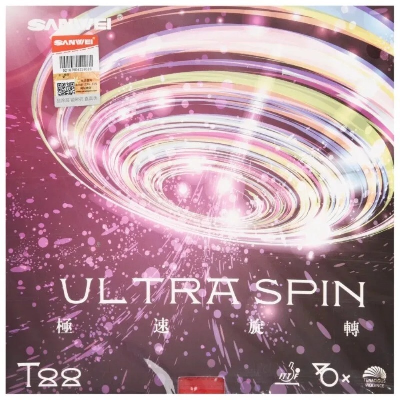 Sanwei T88 ULTRA-Spin T88-3 Ta - Table Tennis Rubber Anti Spin recensie en prijs