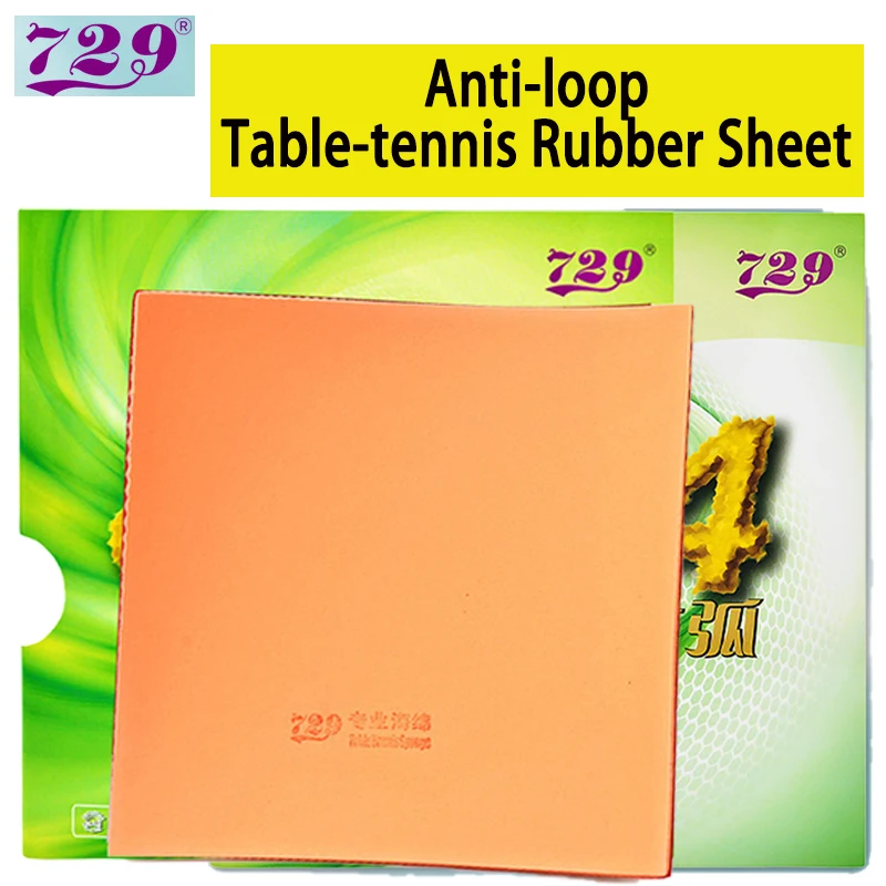 729 Friendship 804 Tafeltennis - Table Tennis Rubber Anti Spin recensie en prijs