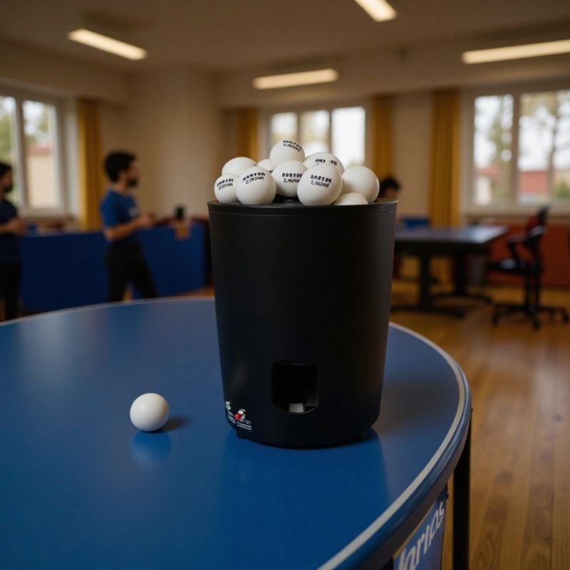 Automatische tafeltennisservee - Table Tennis Gun recensie en prijs