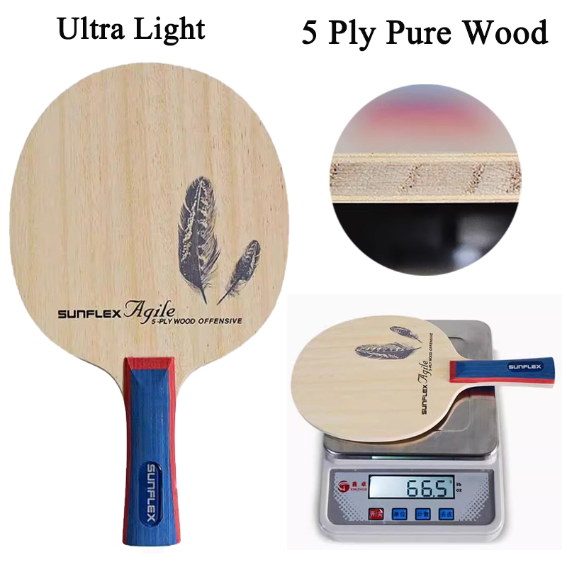 SUNFLEX Super Licht Tafeltenni - Table Tennis Germany recensie en prijs