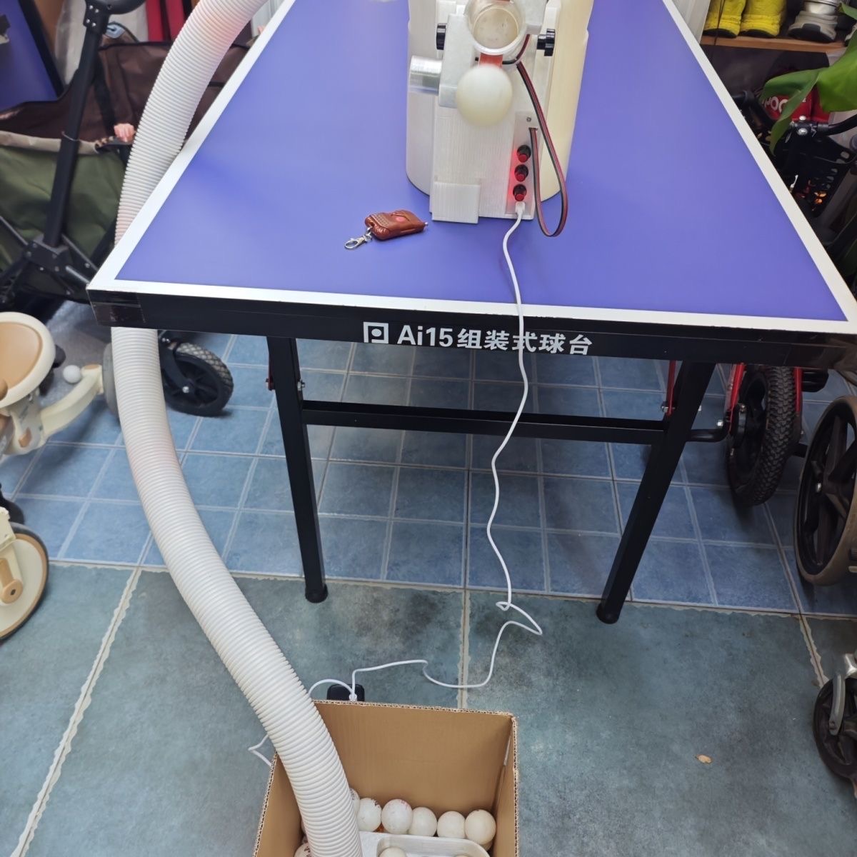 Automatische tafeltennismachin - Table Tennis Gun recensie en prijs