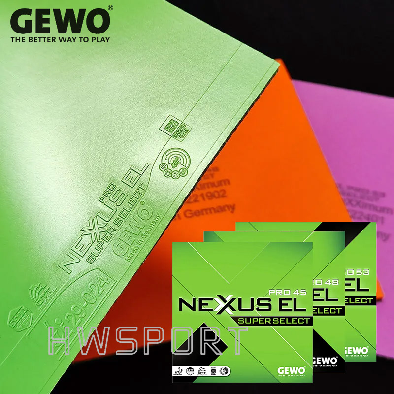 GEWO NEXXUS EL PRO 45 48 53 Ta - Table Tennis Germany recensie en prijs