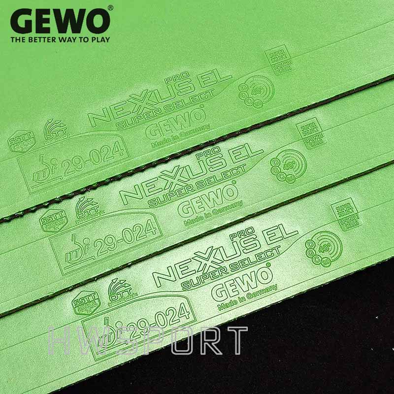GEWO NEXXUS EL PRO 45 48 53 Ta - Table Tennis Germany recensie en prijs