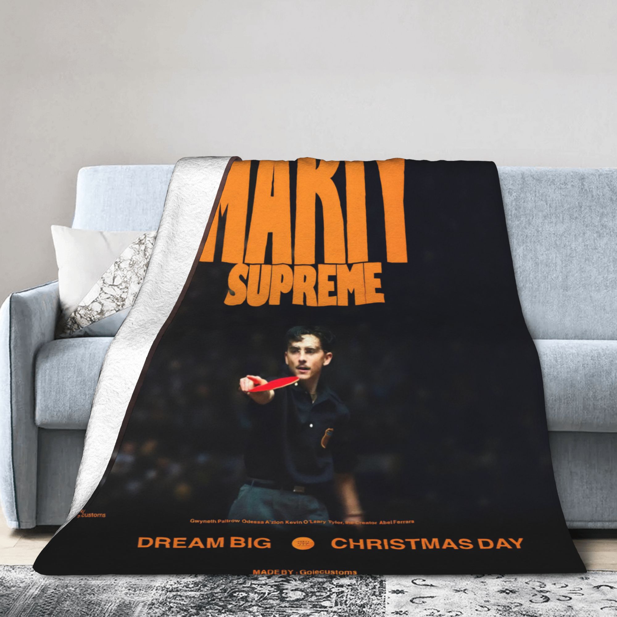 Marty Supreme-dekens Flanel Al - Table Tennis Marty Supreme recensie en prijs