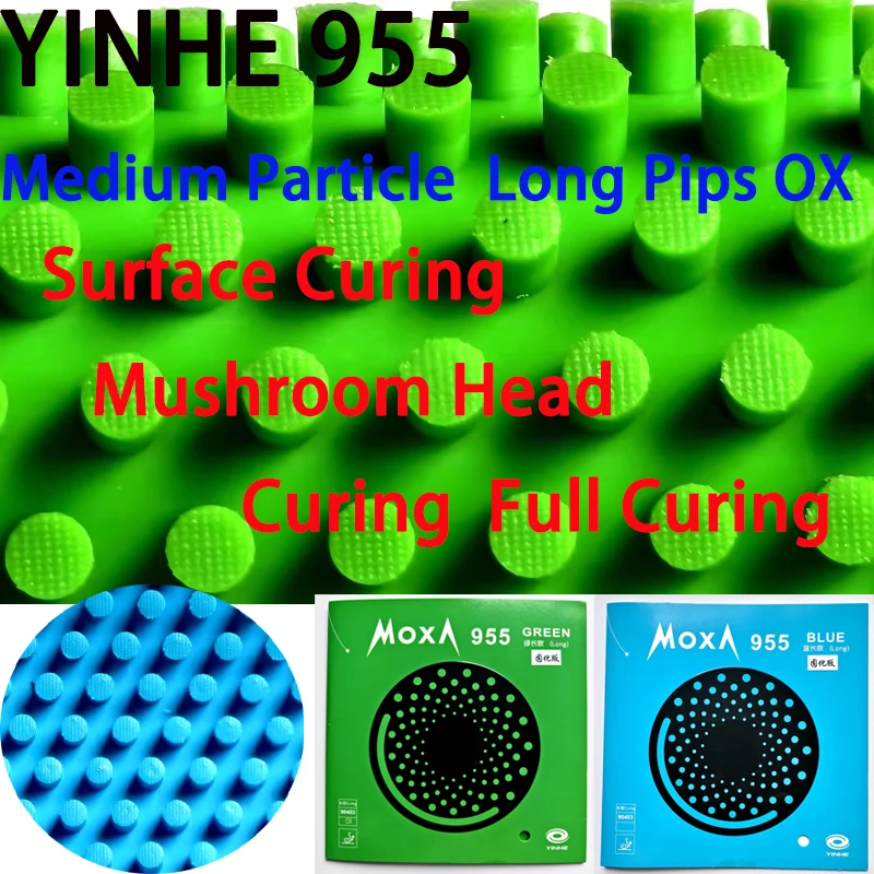 YINHE 955 Tafeltennisrubber La - Table Tennis Rubber Anti Spin recensie en prijs